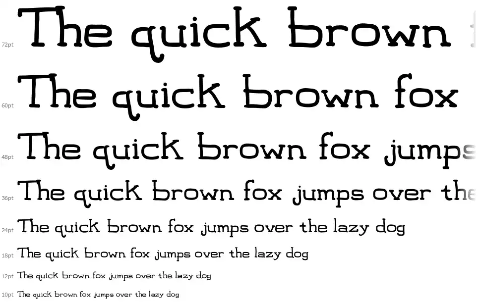 Leatherworkfont waterfall