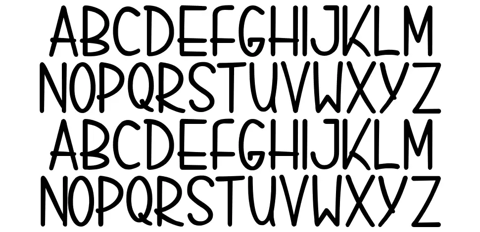 Liquid Blossfont specimens