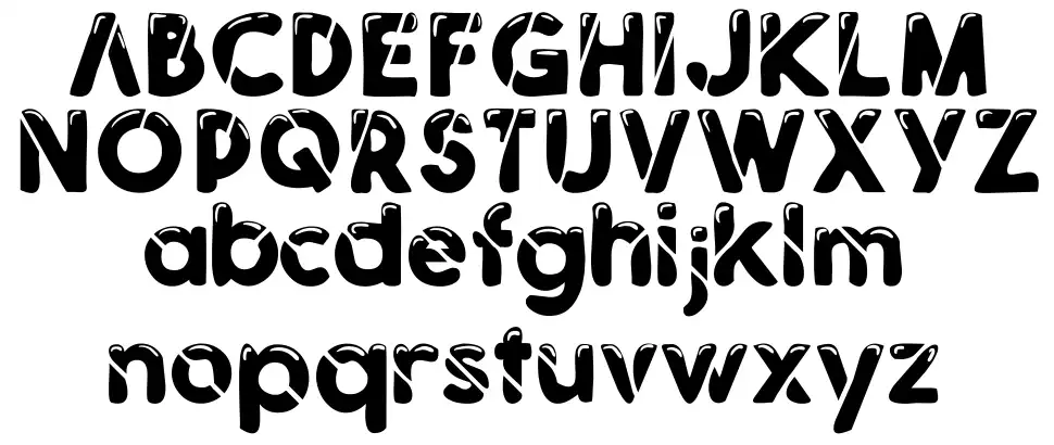 Liquifyfont specimens