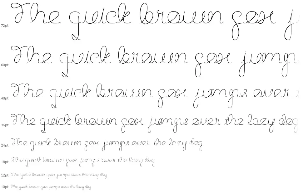Listeningfont waterfall