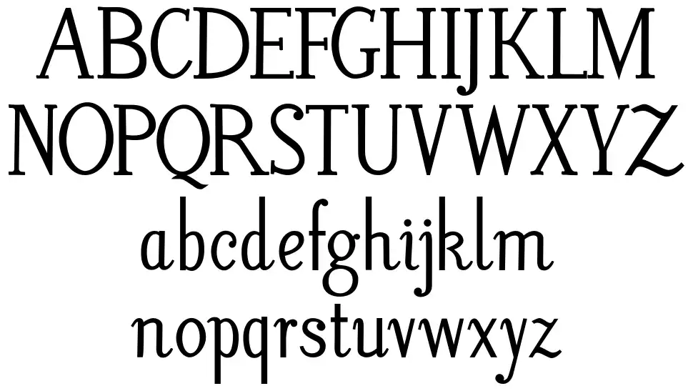 Litos Scriptfont specimens