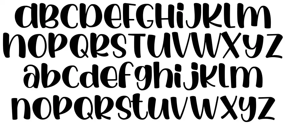 Luar Galaxyfont specimens