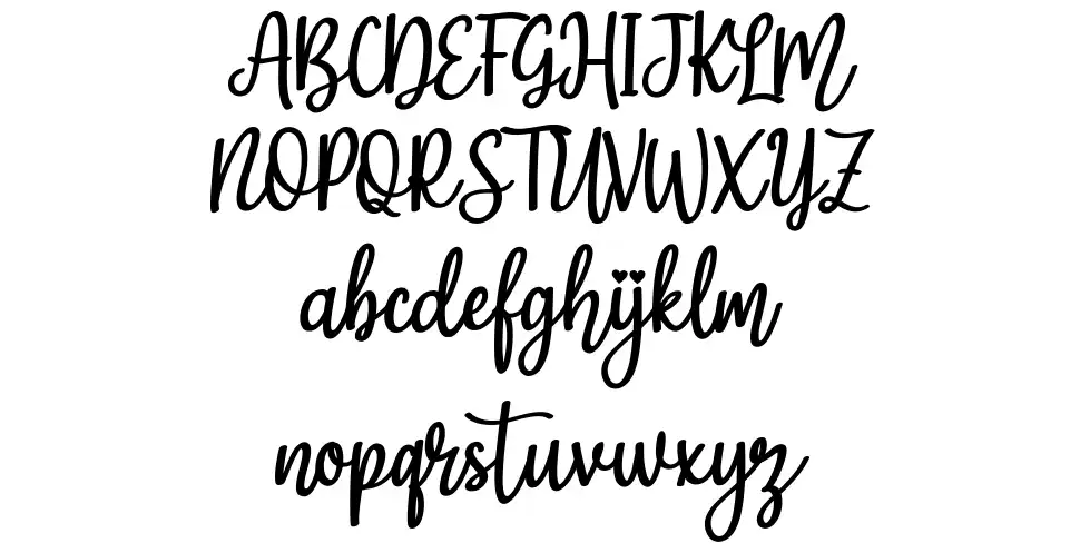 Magic Lovefont specimens