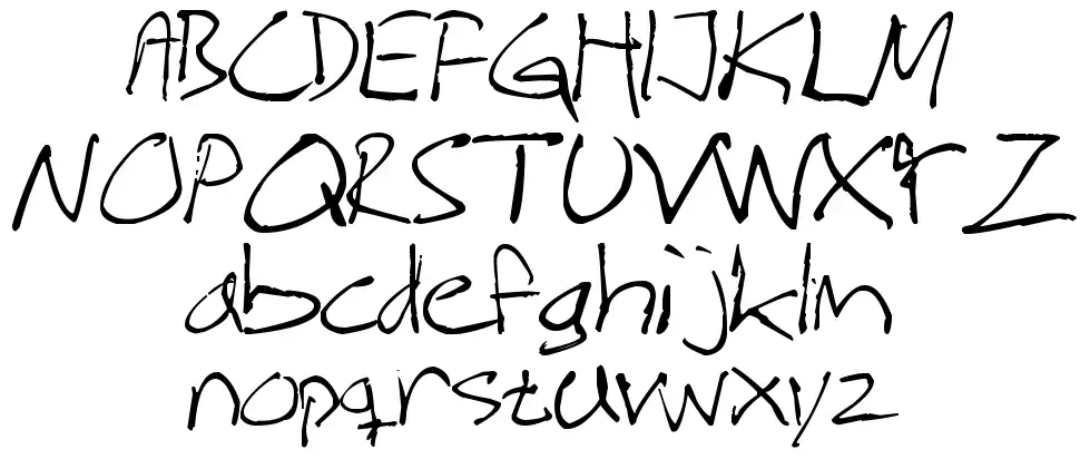 Magnus Handwritingfont specimens