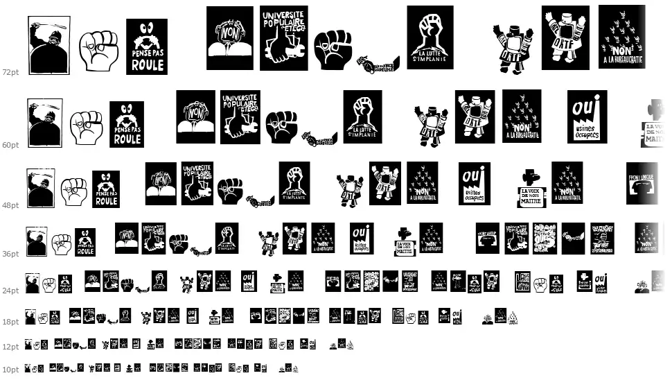 Mai 1968font waterfall