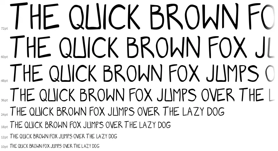 Manga Speak 2font waterfall