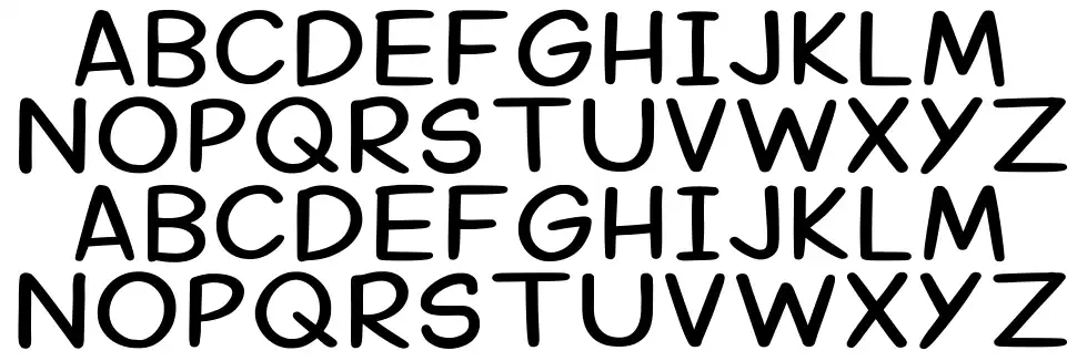 Margariney Wordsfont specimens