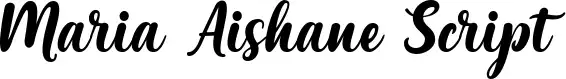 Maria Aishane Script