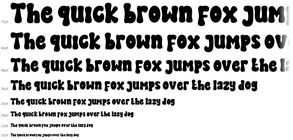 Master Retrofont waterfall