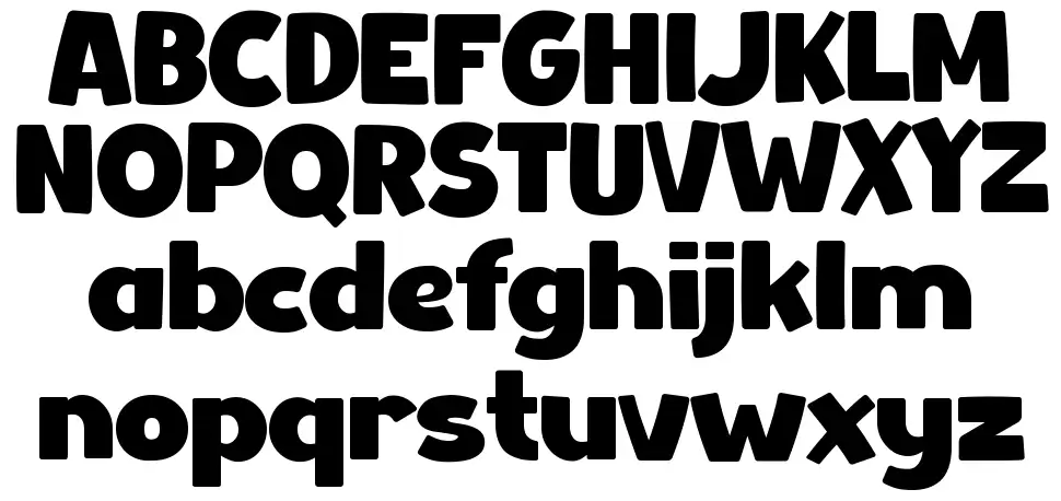 Meatball Ürün Özellikleri Meatballfont specimens
