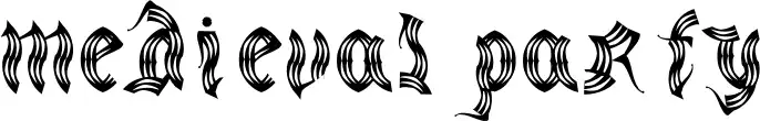 Medieval Party