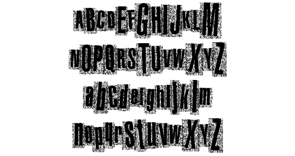 Metal Atlasfont specimens
