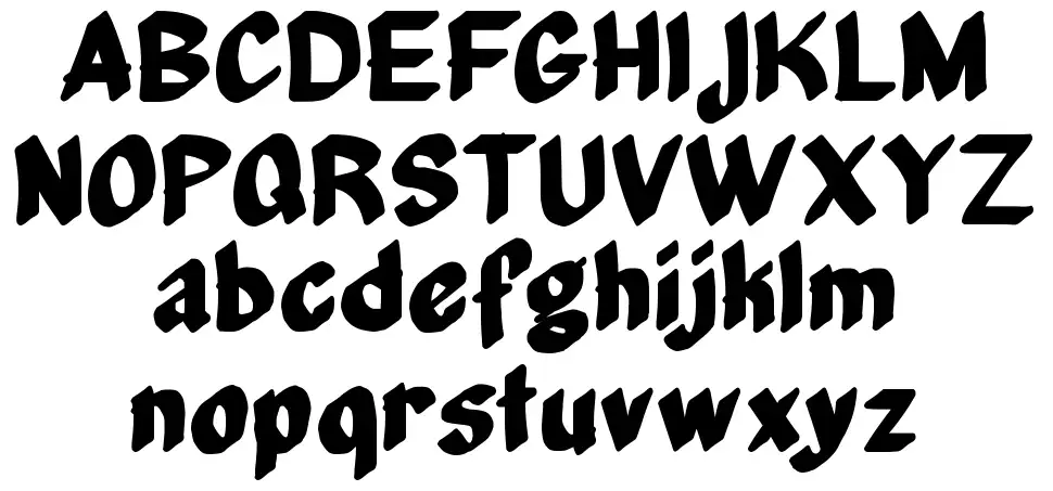 Middle Managementfont specimens