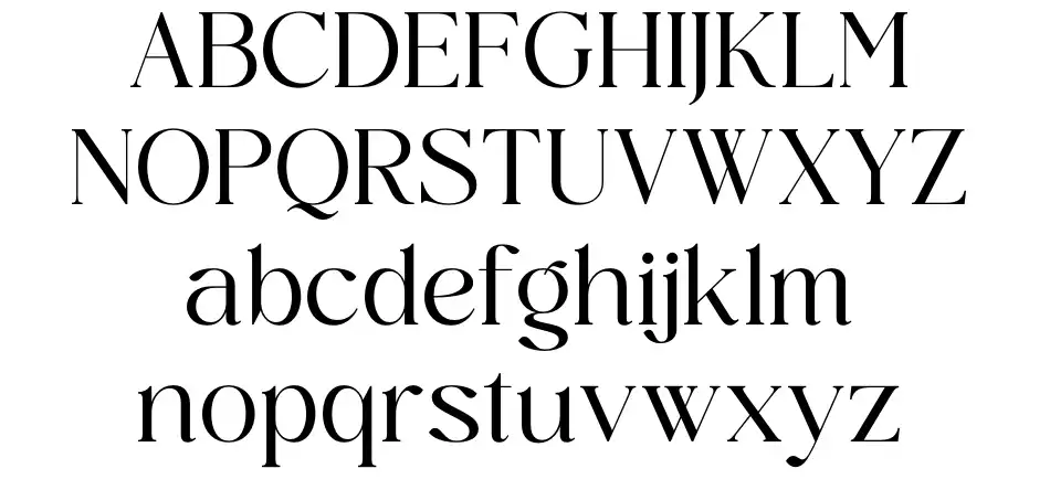 Midnight Cafe Society Ürün Özellikleri Midnight Cafe Societyfont specimens