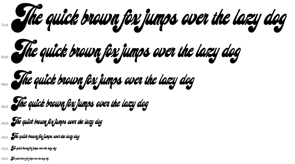 Midway Retrofont waterfall