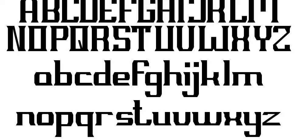 Millenium 3font specimens