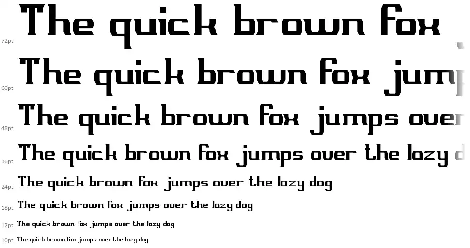Millenium 3font waterfall