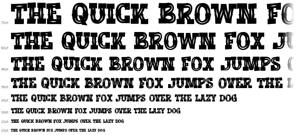 Modern Cowboysfont waterfall