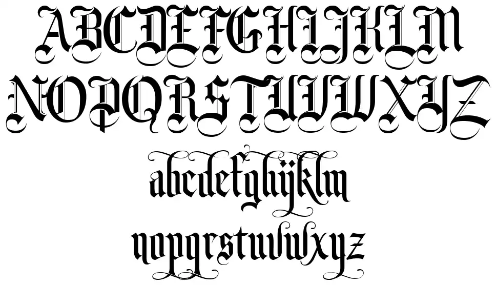 Monkfont specimens