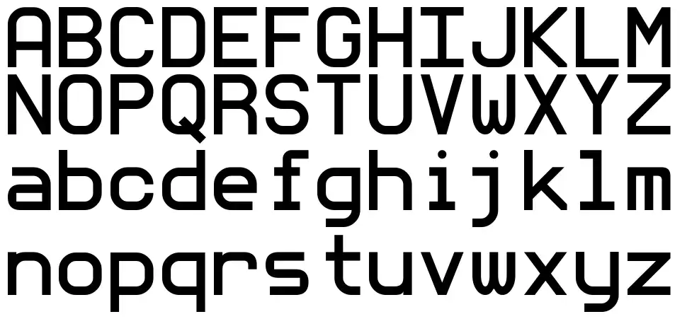 Mono MMM 5font specimens