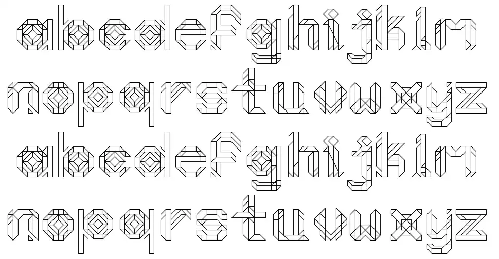 Moonlight Prismfont specimens