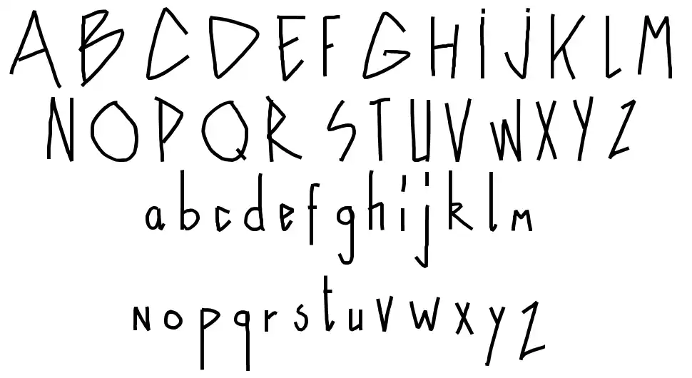Naivefont specimens