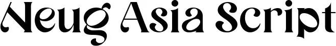 Neug Asia Script