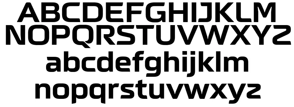 Neusharpfont specimens