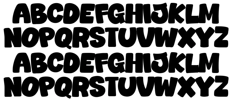 newyear goo Ürün Özellikleri newyear goofont specimens