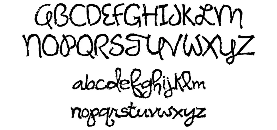 Night of the Firefliesfont specimens