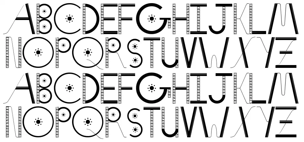 Notch Eightfont specimens