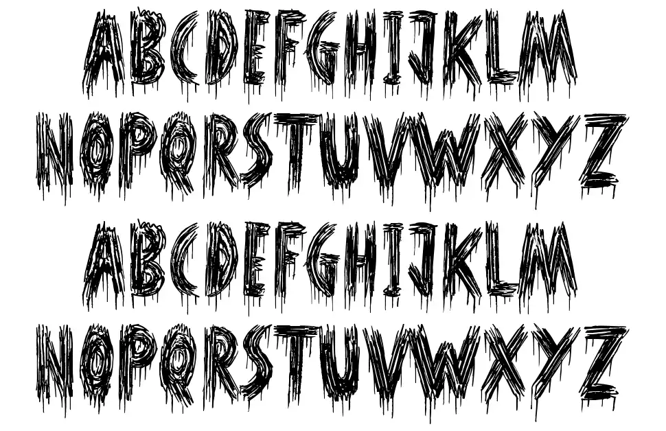 Oh Shitfont specimens