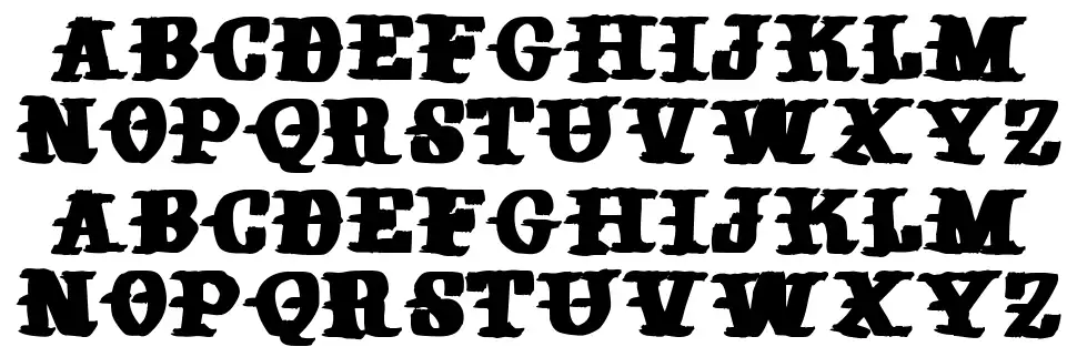 Old Sailorfont specimens