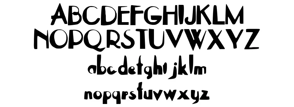 On the Leftfont specimens
