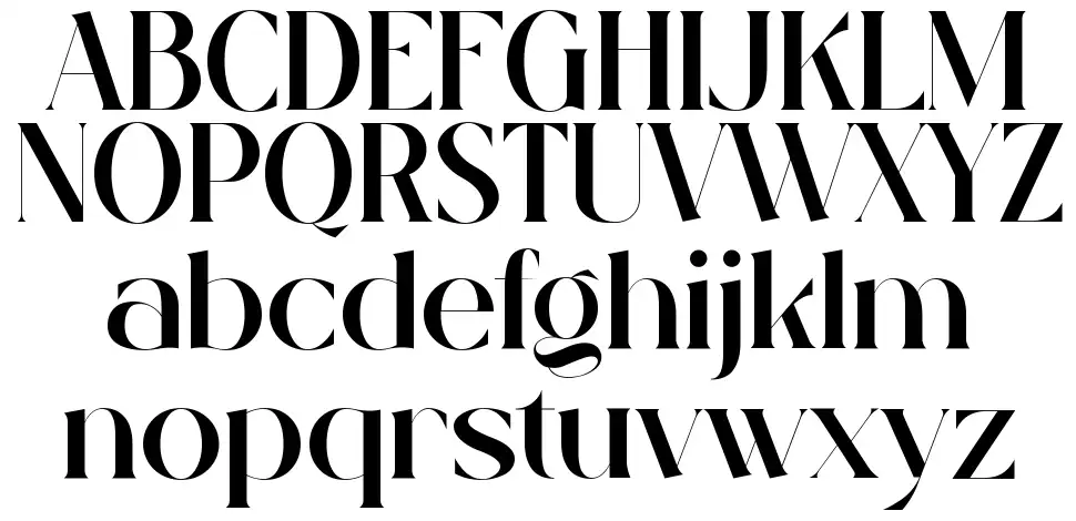 Orlettafont specimens