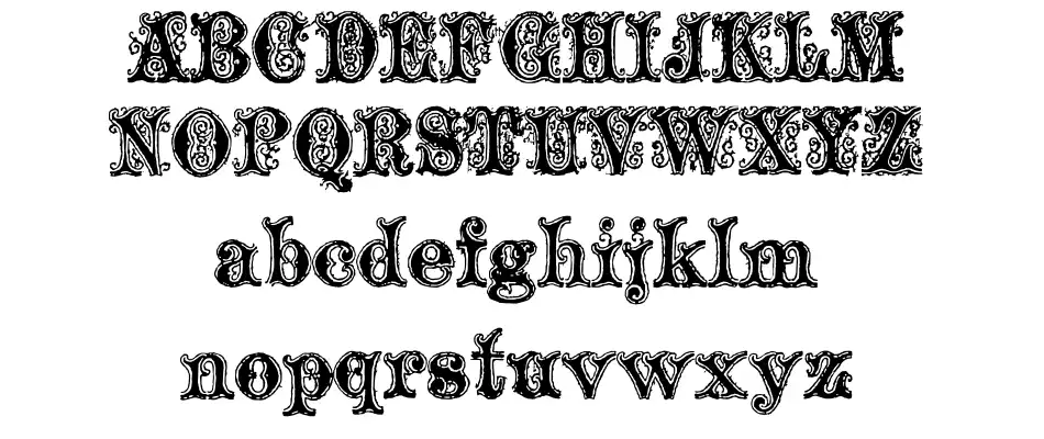 Ornamented, No. 1539 Ürün Özellikleri Ornamented, No. 1539font specimens