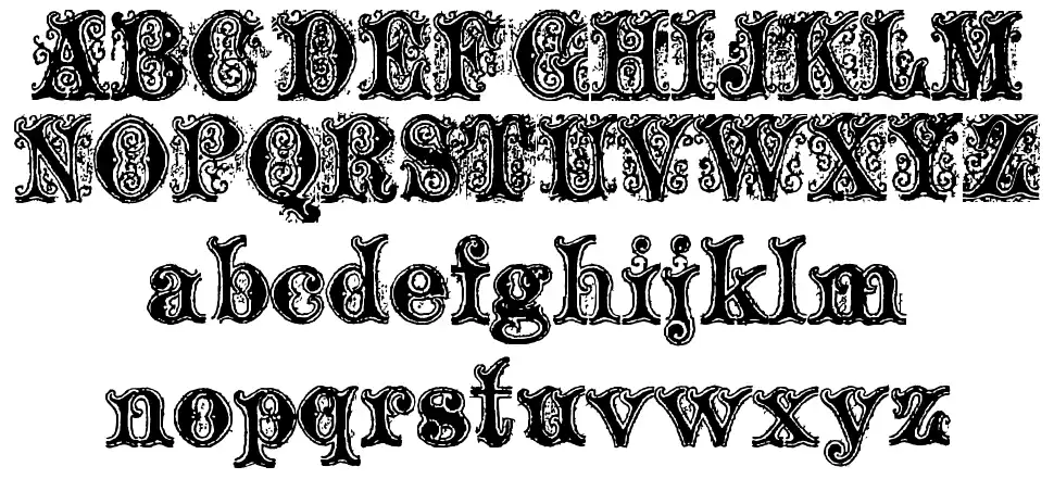 Ornamented, No. 1539 Ürün Özellikleri Ornamented, No. 1539font specimens