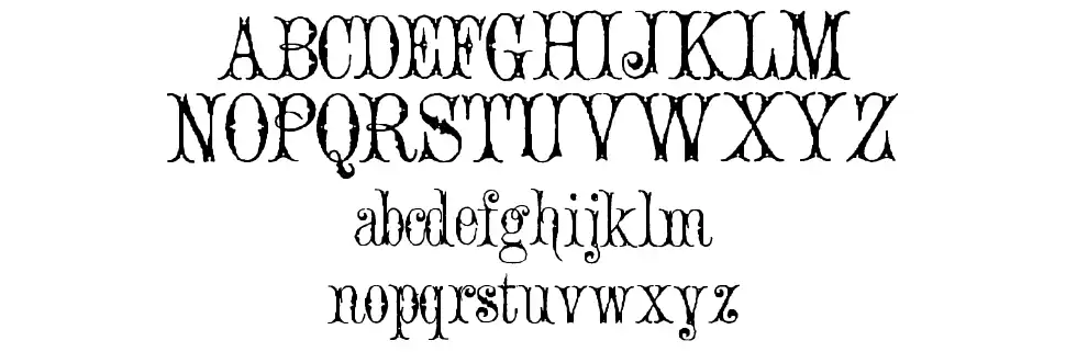 Ornamented, No. 1545 Ürün Özellikleri Ornamented, No. 1545font specimens