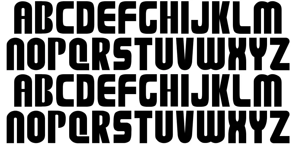 Plationfont specimens
