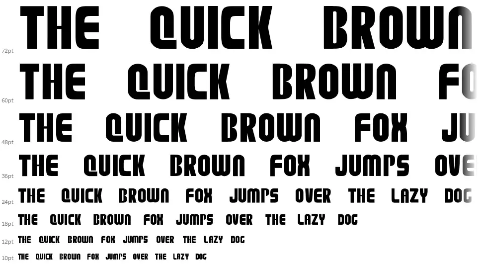 Plationfont waterfall