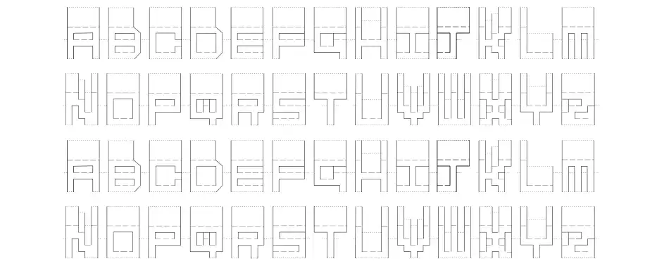 Pop Up Ürün Özellikleri Pop Upfont specimens