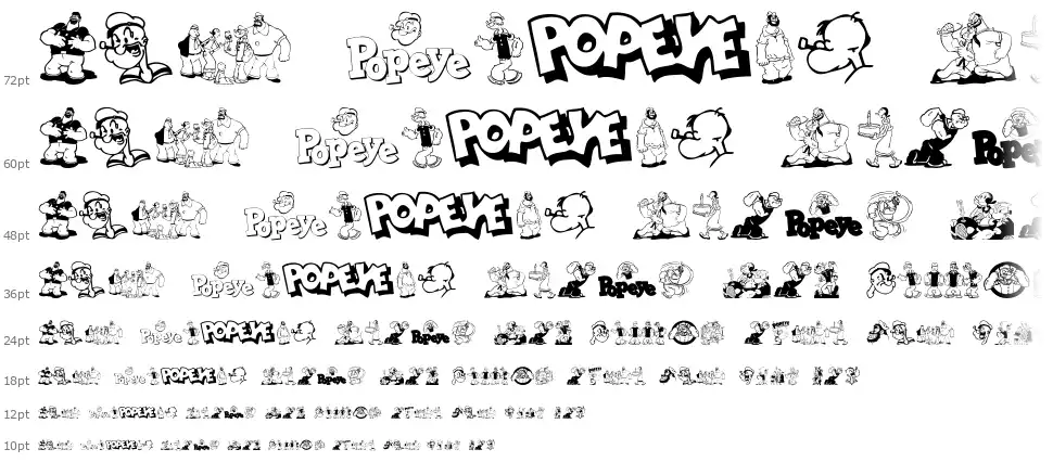 Popeyefont waterfall
