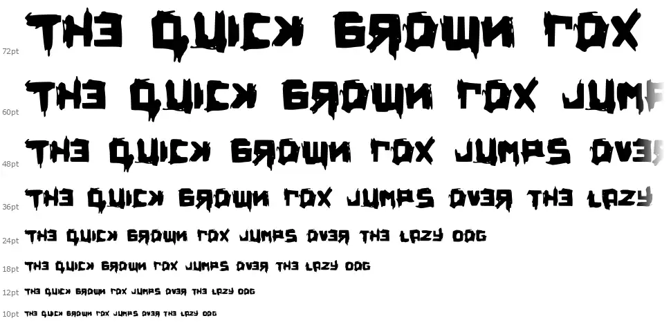 Privjetfont waterfall