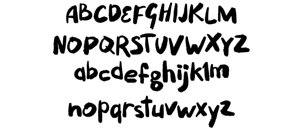 Puckipsyfont specimens