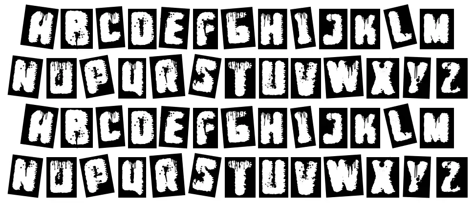 Punk Survivalfont specimens