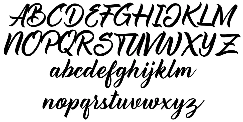 Reflisattafont specimens