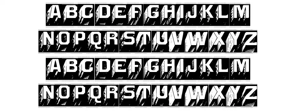 Relievo, No. 2 Ürün Özellikleri Relievo, No. 2font specimens