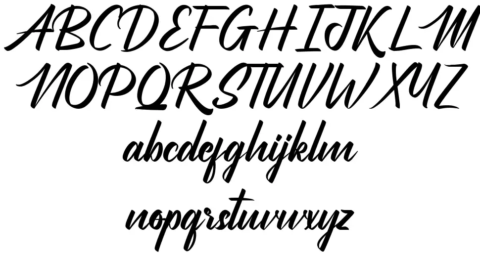 Rightismfont specimens