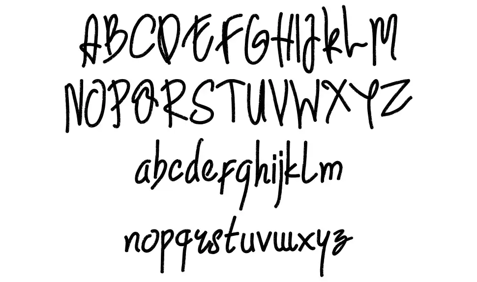 Rowdyfont specimens