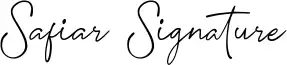 Safiar Signature